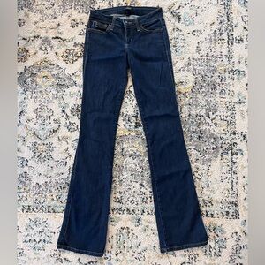 bebe Dark Wash Bootcut Jeans | Size 26 | Classic Stretch Denim
